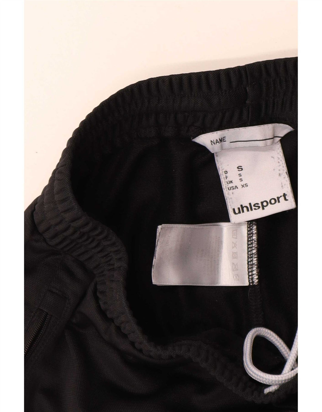 Uhlsport Hombre Pantalones De Chándal Gráfico Small Negro Poliéster