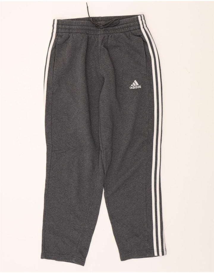 Pantalones de chándal ADIDAS para hombre de algodón gris medio