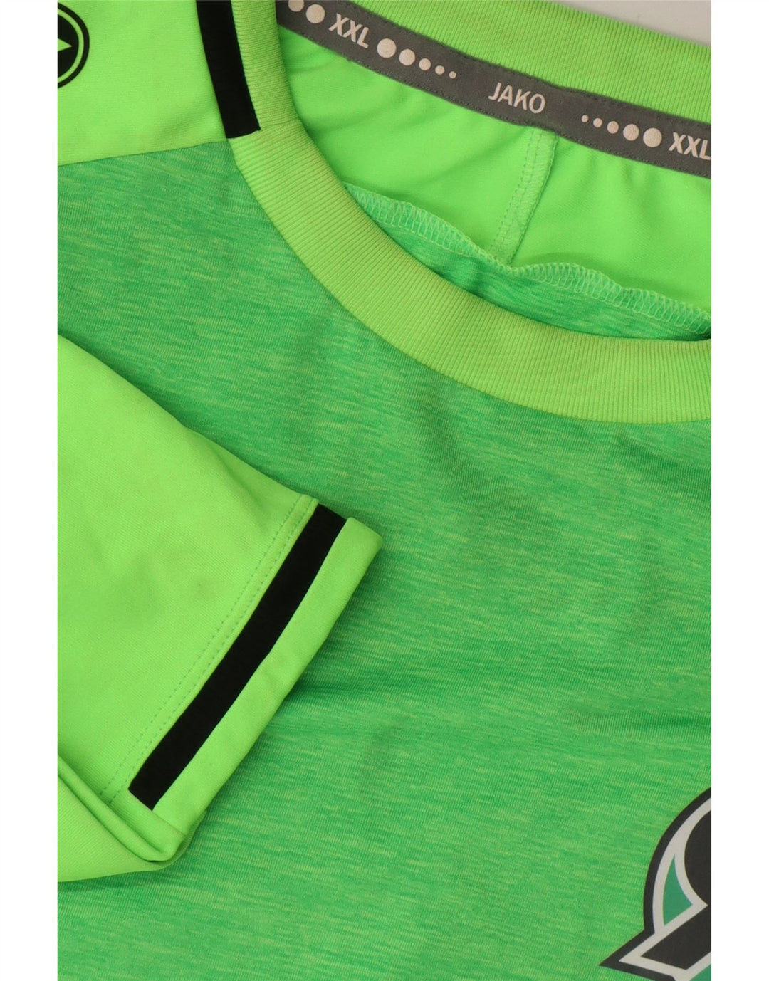 Jako - Camiseta gráfica para hombre, talla 2XL, color verde, poliéster