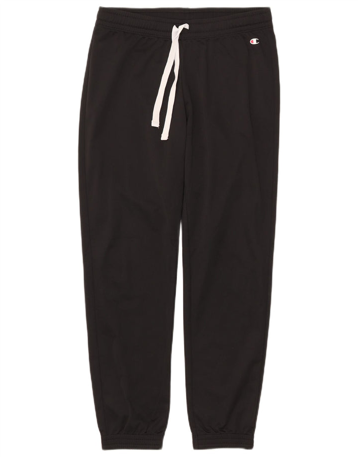 Champion Pantalones De Chándal Para Hombre Joggers Small Poliéster Negro