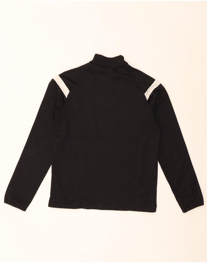 Adidas Chicos Climalite Jersey Chándal Top 11-12 Años Grande Negro