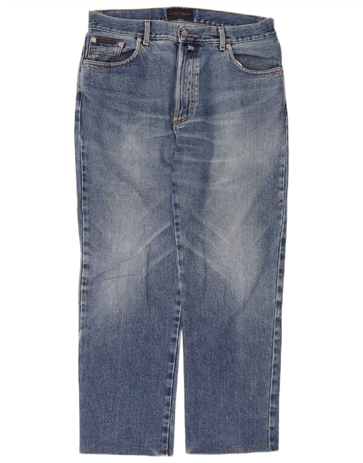 Gant Vaqueros Rectos Regulares Para Hombre W34 L27 Algodón Azul