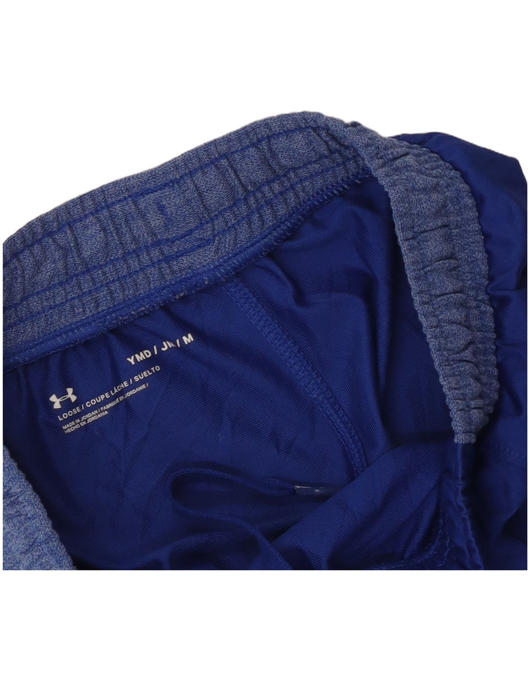 Under Armour Pantalones cortos deportivos para niño 9-10 años Azul medio