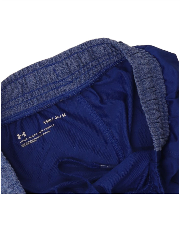 Under Armour Pantalones cortos deportivos para niño 9-10 años Azul medio