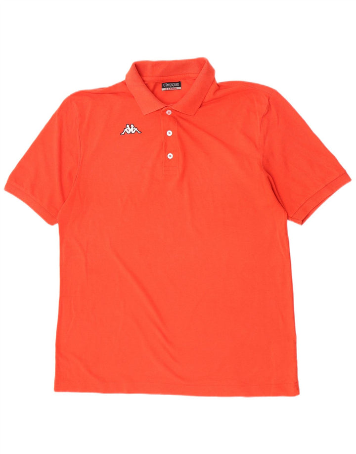 Kappa Polo Hombre XL Naranja Algodón