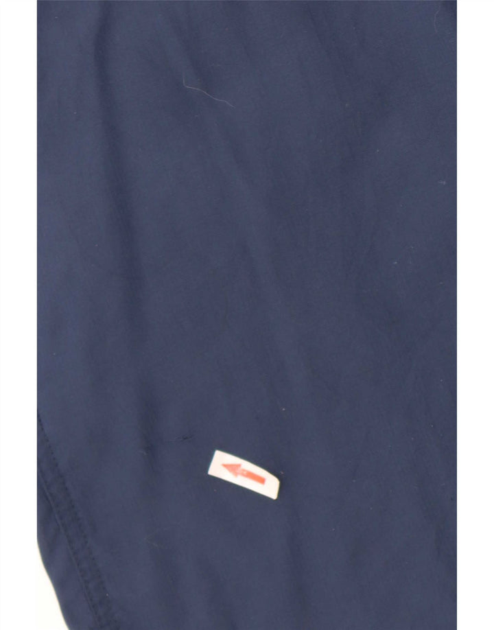 Pantalones Cortos Deportivos Reebok para Hombre Talla Grande Azul Marino Nylon