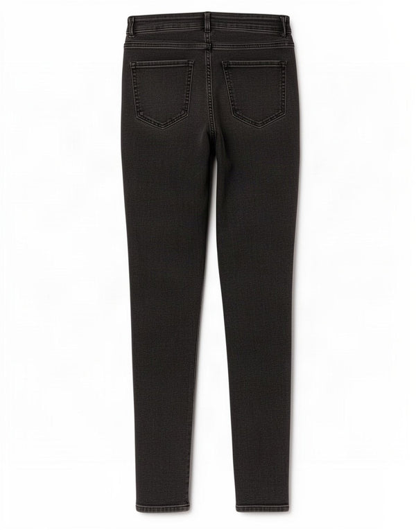 Marks & Spencer Vaqueros pitillo para mujer UK 14 Large W30 L29 Algodón gris