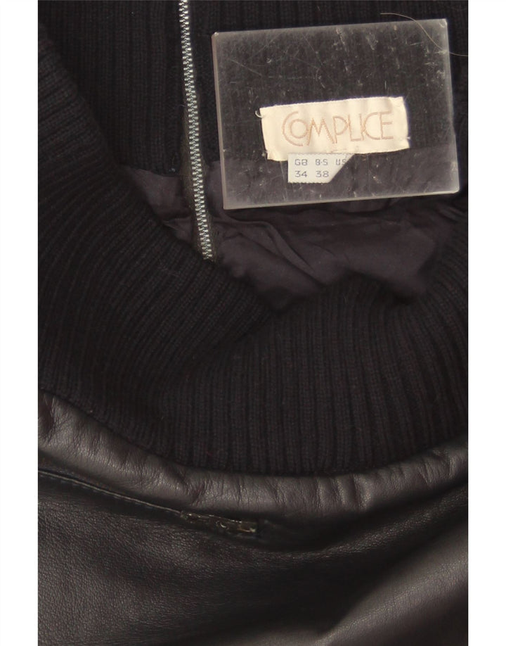 Falda de cuero para mujer Complice W26 Small Black