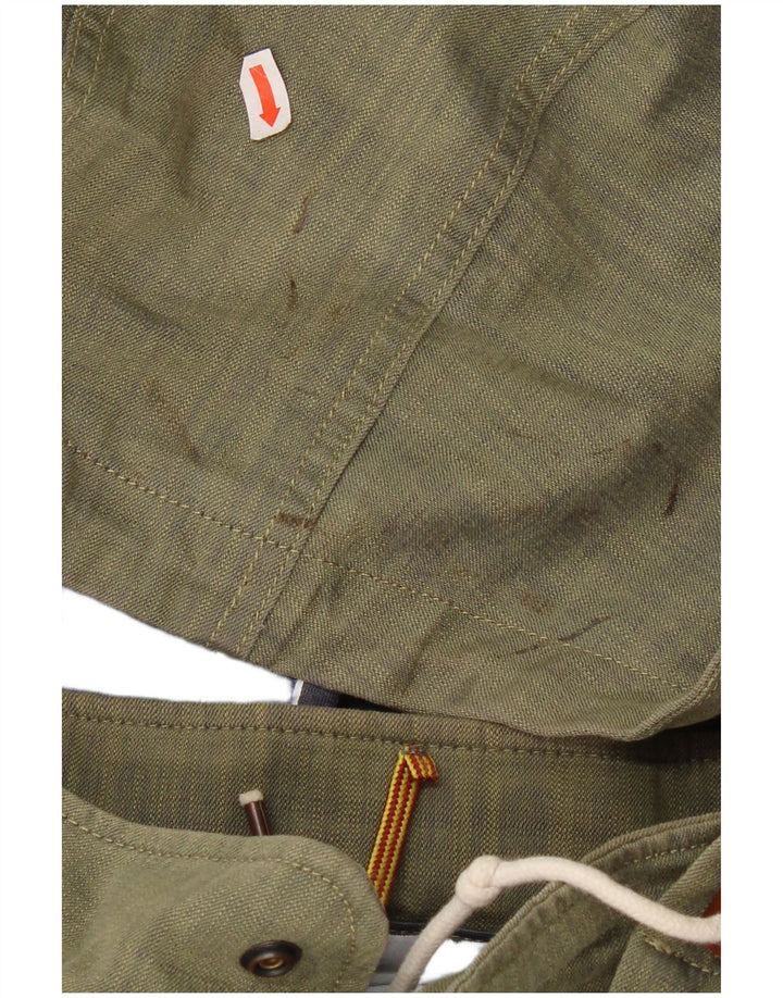 Timberland Chaqueta impermeable con capucha para hombre UK 46 3XL Caqui