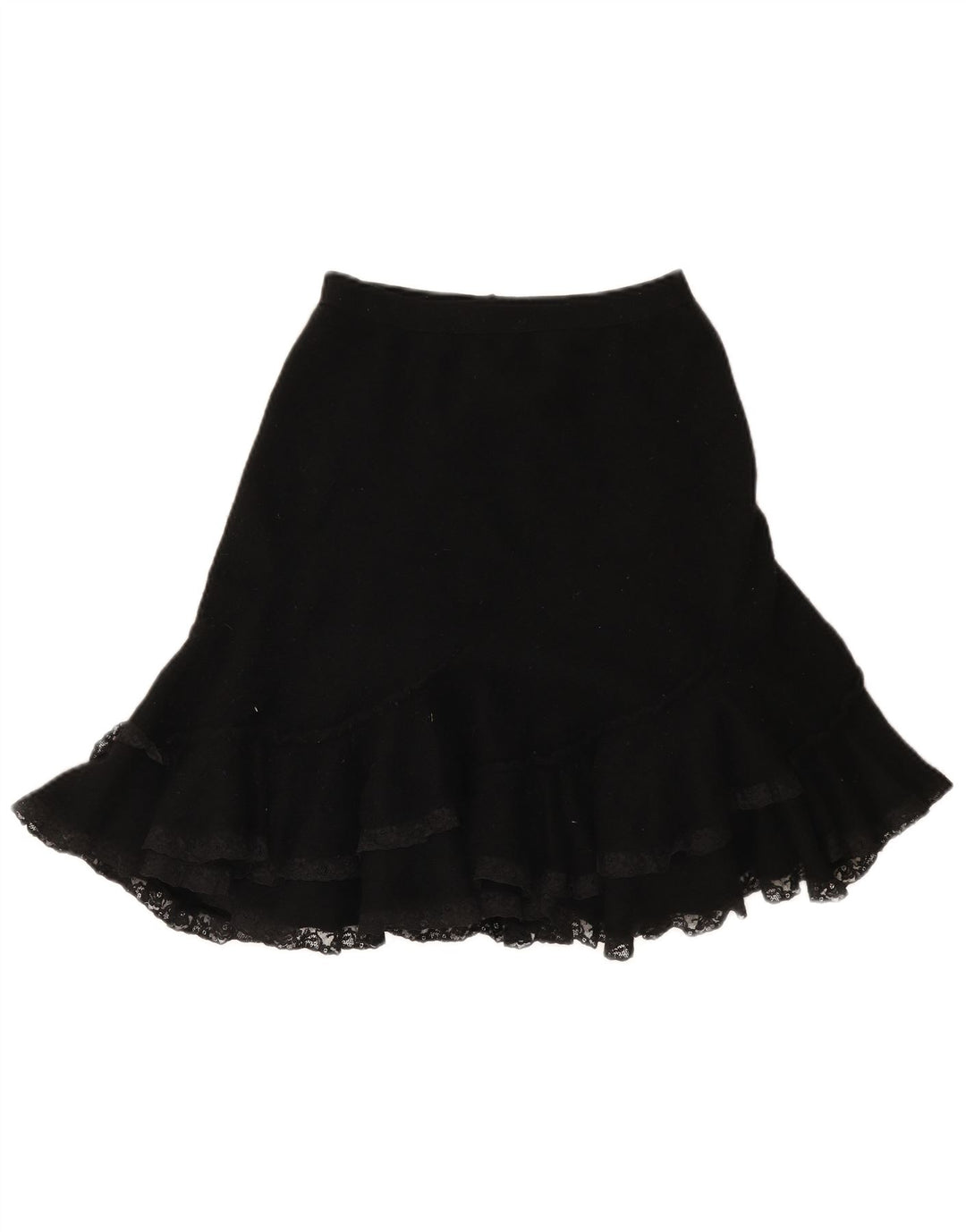 Luisa Spagnoli Falda Trompeta Mujer W28 Medium Black Angora