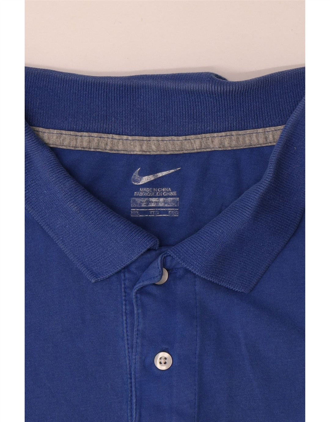 Polo Nike Hombre 2XL Algodón Azul