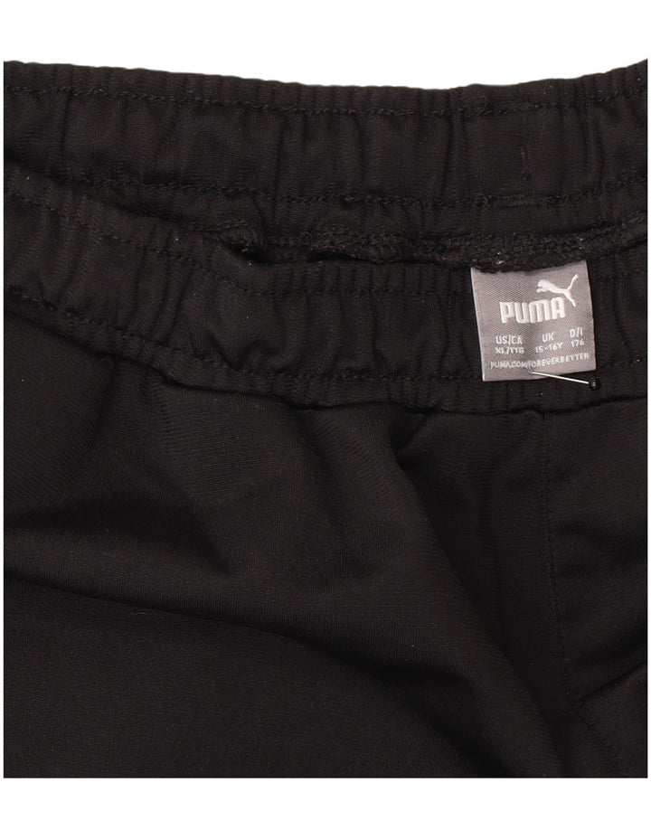Puma Pantalón Chándal Niño 15-16 Años Negro Poliéster