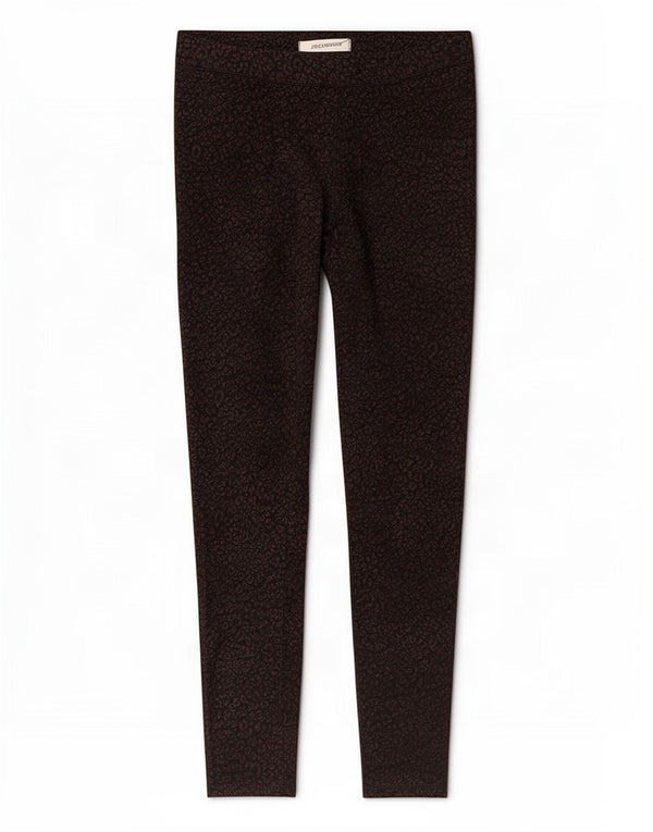 Marks & Spencer Jeans Jegging para Mujer UK 10 Small W28 L25 Estampado Animal Negro