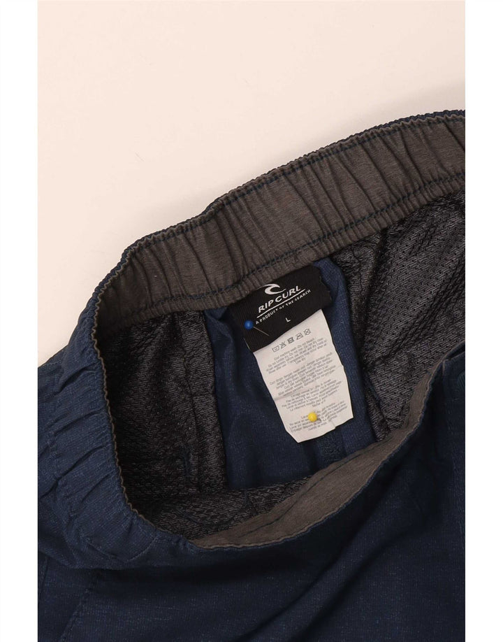 Rip Curl Pantalones cortos chinos para niños 13-14 años Grande W28 Poliéster azul marino