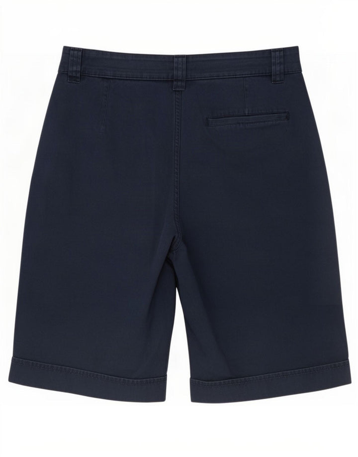 Murphy & Nye Pantalones cortos chinos para hombre W33 Algodón azul marino mediano