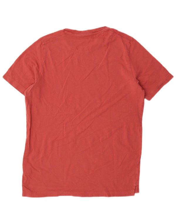 Puma - Camiseta gráfica para hombre, parte superior de algodón rojo mediano