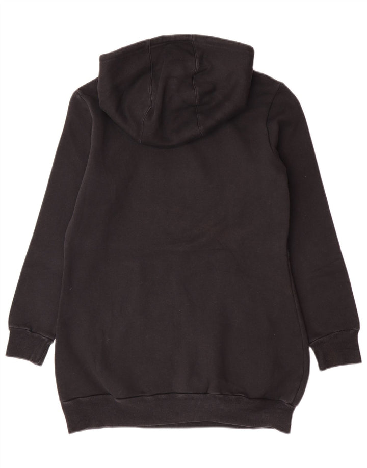 Adidas Sudadera con capucha gráfica para mujer IT 46 Poliéster negro grande