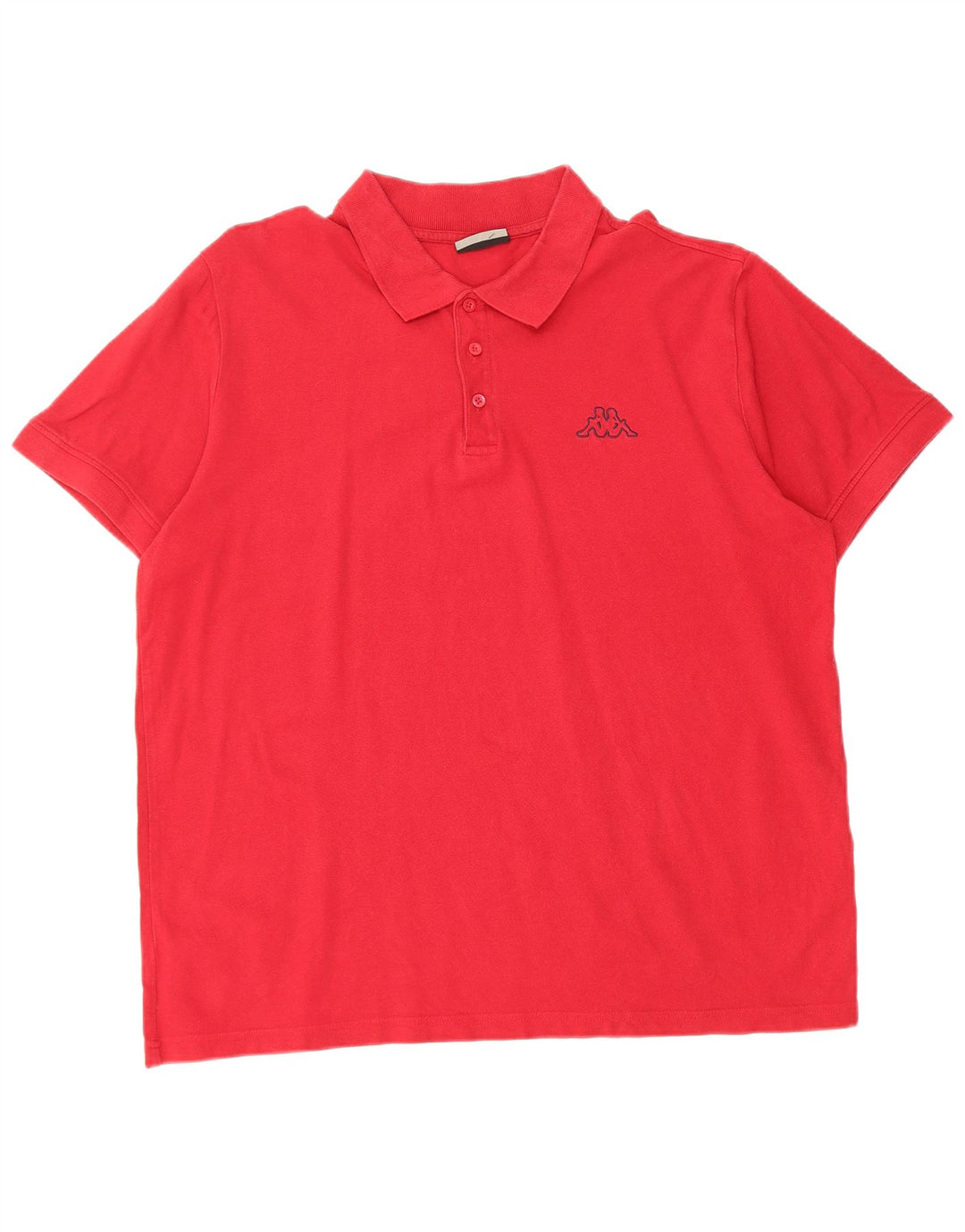 KAPPA Polo Hombre XL Algodón Rojo