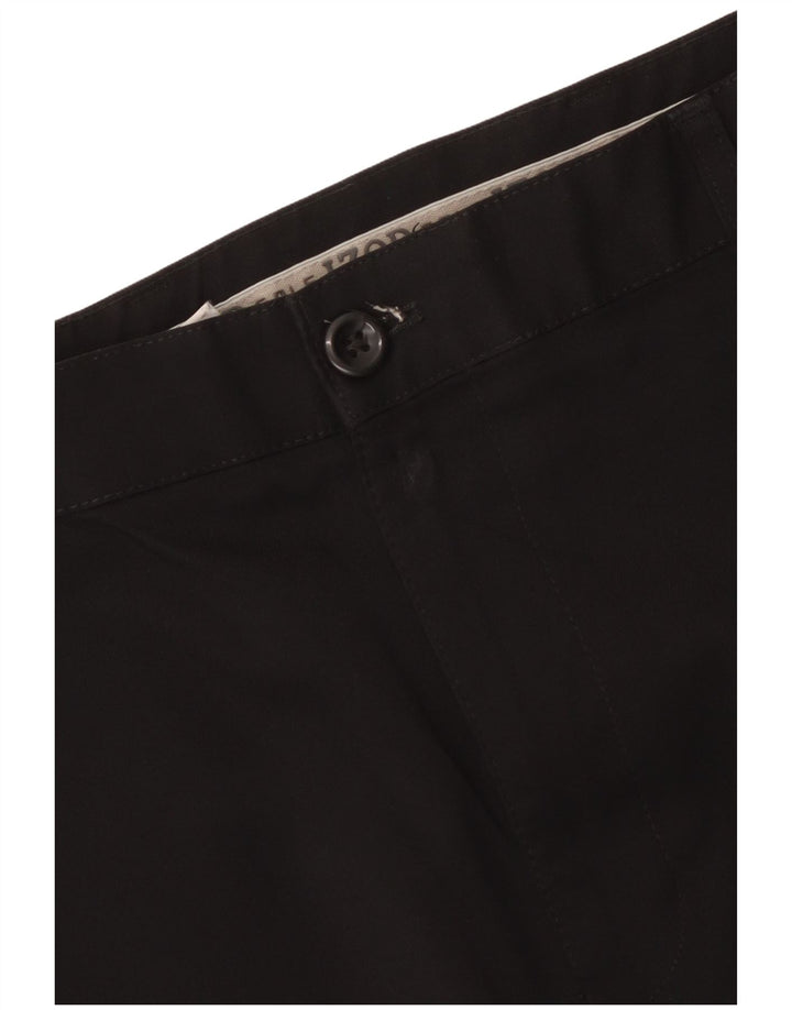 Pantalones cortos cargo para hombre Izod W38 XL Poliéster negro