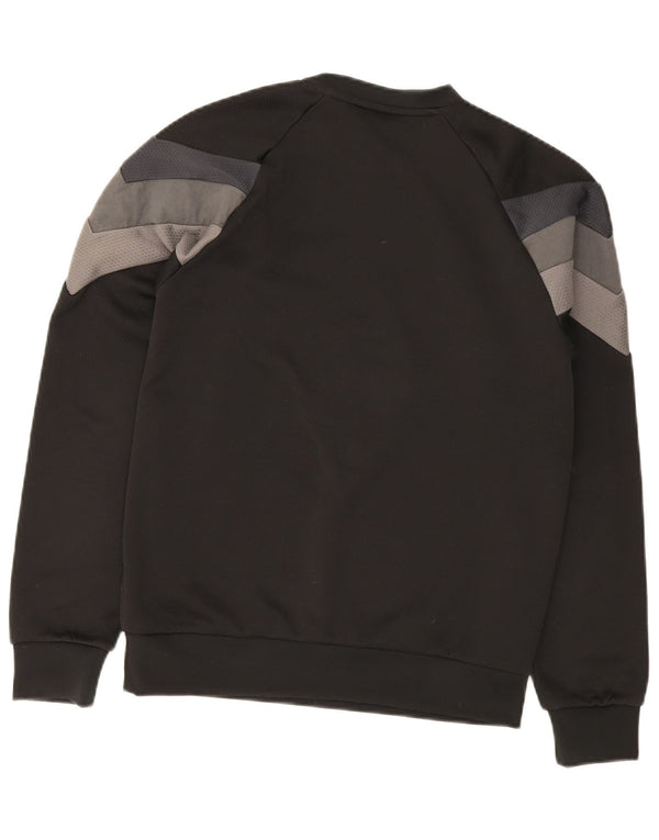 Adidas Hombre Sudadera Jumper XS Negro Colorblock Poliéster