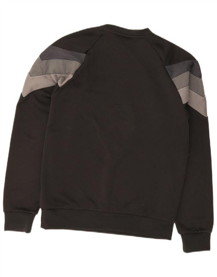Adidas Hombre Sudadera Jumper XS Negro Colorblock Poliéster