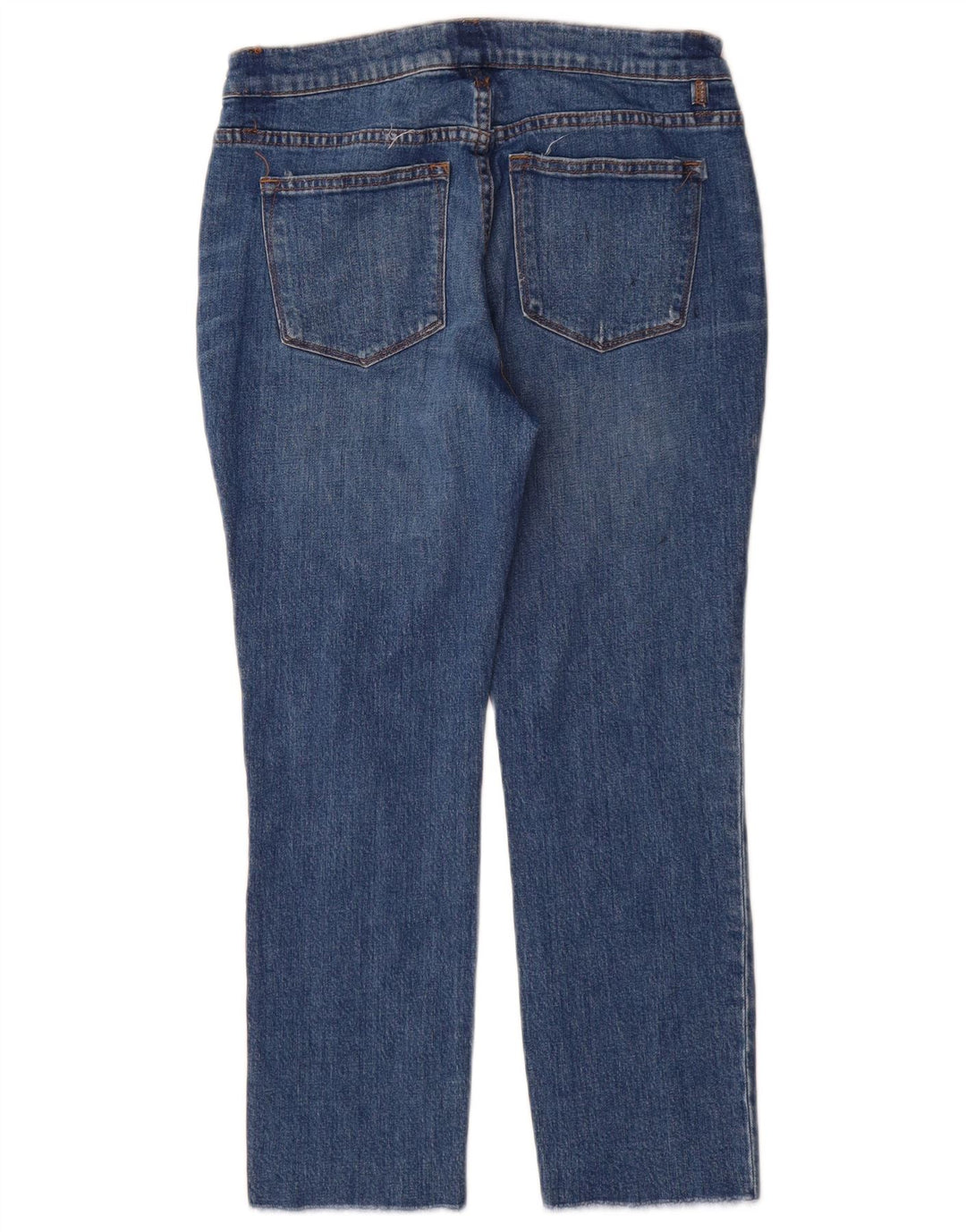 Vaqueros ajustados desgastados estilo novio para mujer de J. Crew W28 L26 Azul