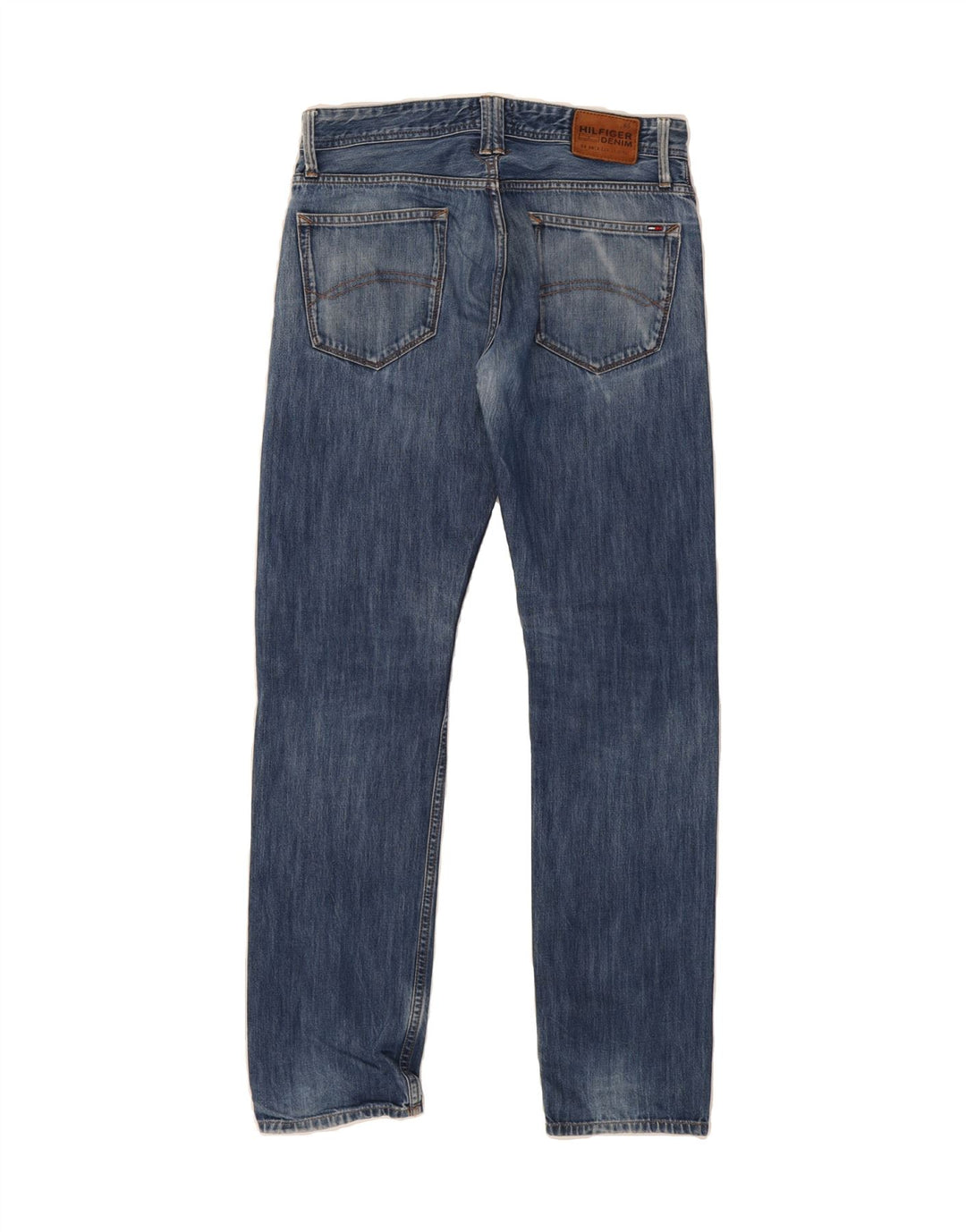 TOMMY HILFIGER Mens Straight Jeans W31 L34 Blue Vintage Tommy Hilfiger and Second-Hand Tommy Hilfiger from Messina Hembry 