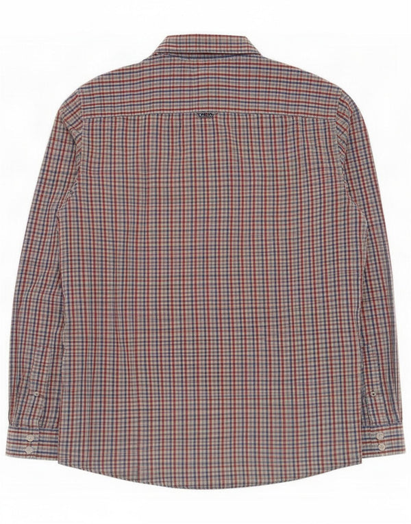 Crew Clothing Mens Slim Fit Shirt XL Multicoloured Check Cotton