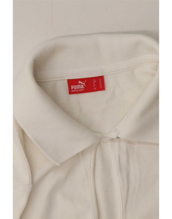 Puma - Polo para mujer (talla 40), color blanco