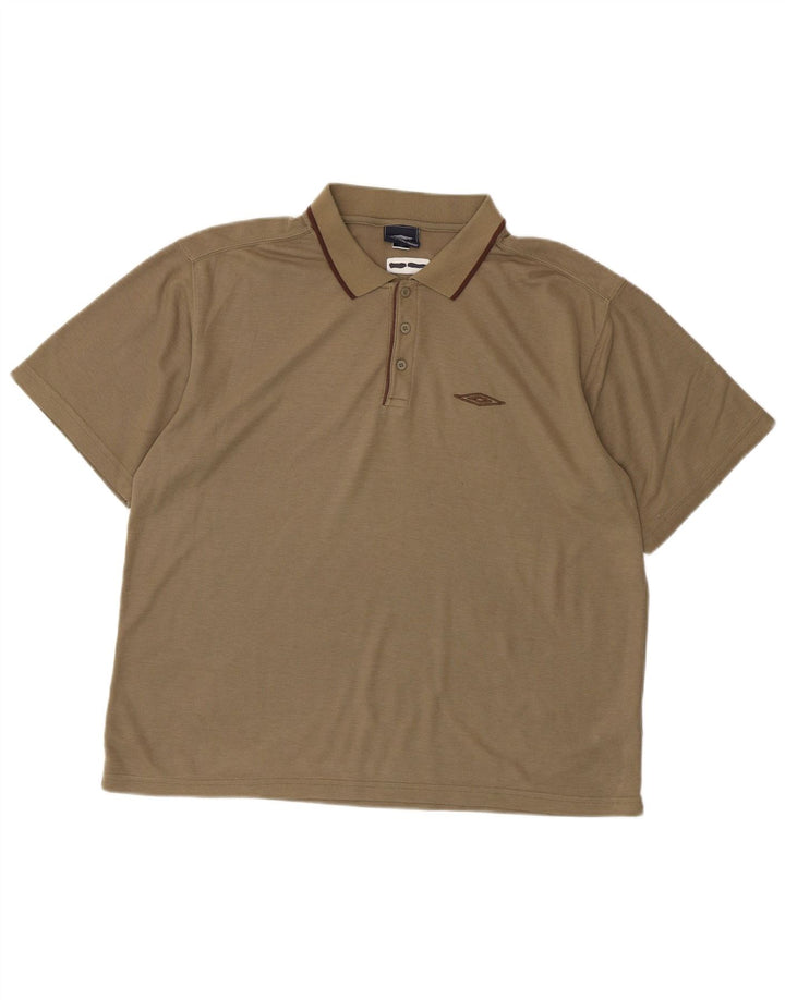 UMBRO Polo Hombre Grande Caqui Poliéster