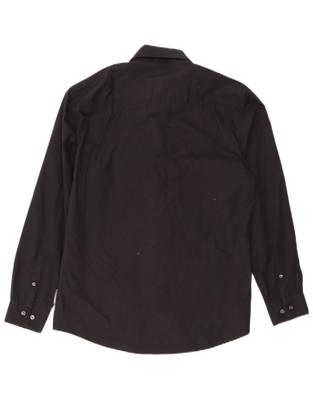 Camisa para hombre French Connection Grande de algodón negro
