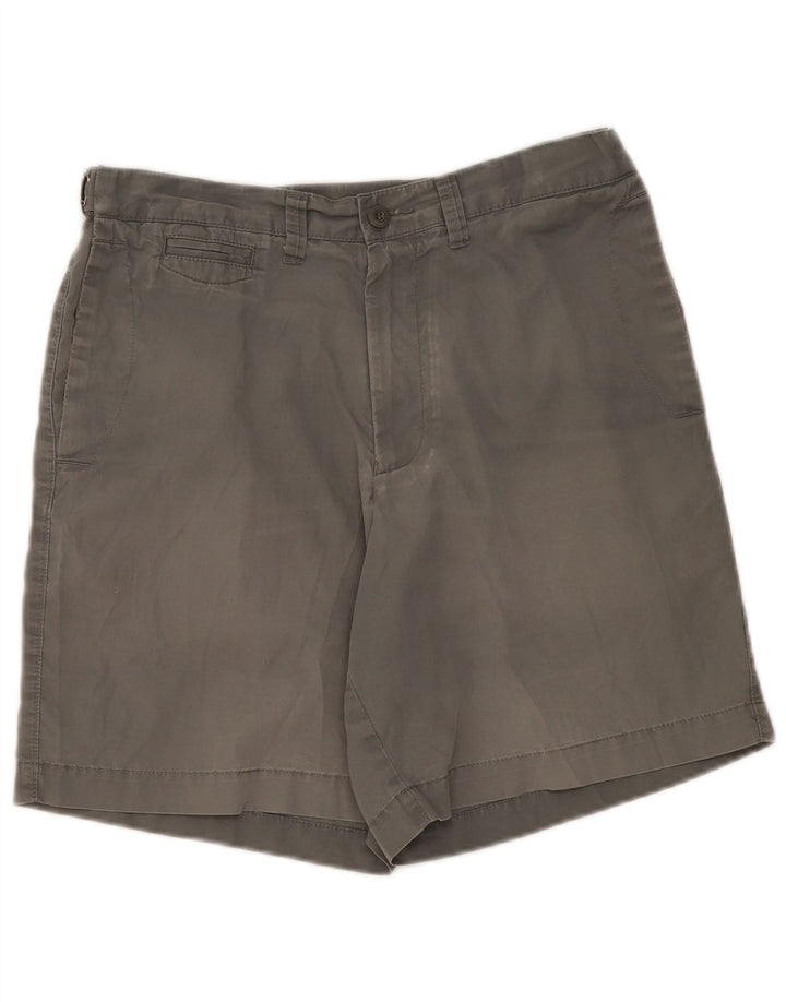 Marks & Spencer Pantalones cortos chinos para hombre W32 Algodón gris medio