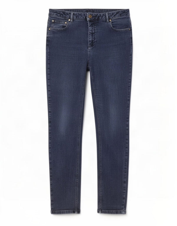 Hobbs Vaqueros pitillo para mujer UK 16 Large W34 L30 Algodón azul