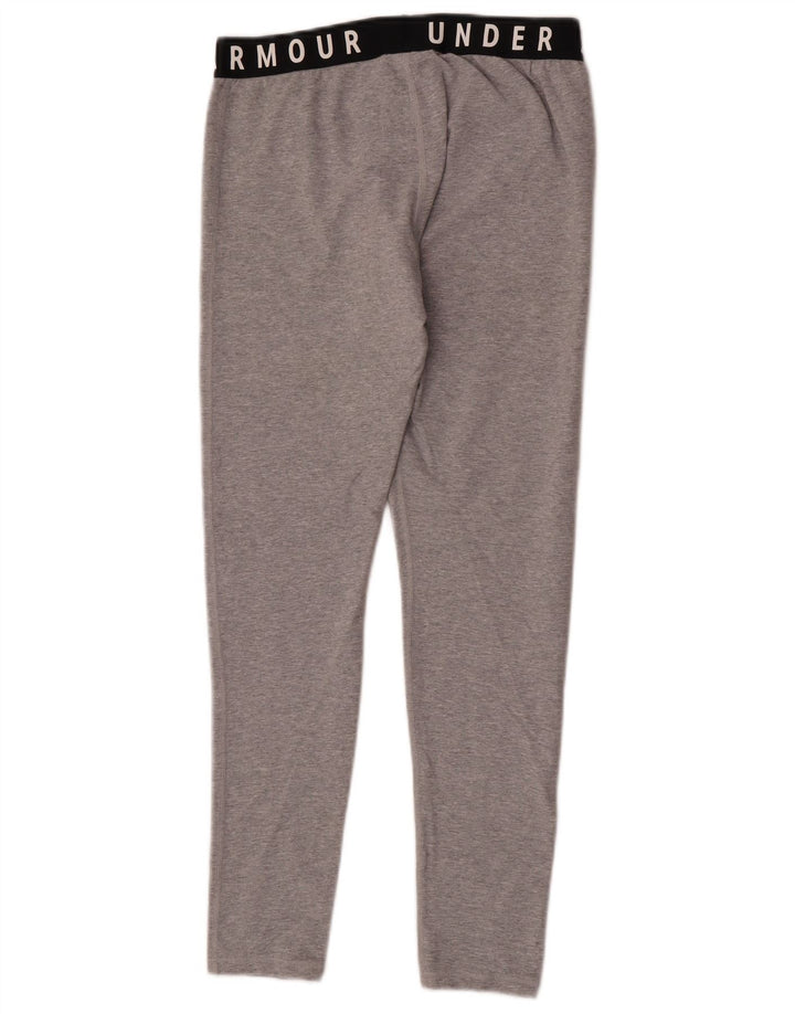 Under Armour Leggings gráficos para mujer Reino Unido 44 Algodón gris medio con bloques de color