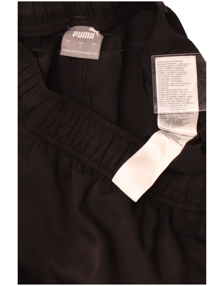 PUMA Pantalones cortos deportivos para hombre pequeño poliéster negro