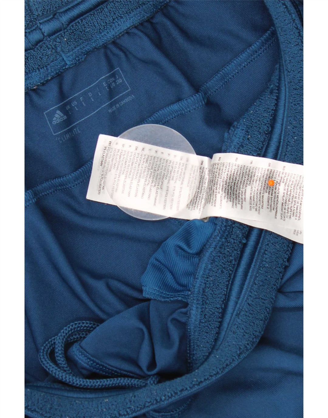 Adidas Mens Climalite Graphic Sport Shorts Grande Azul Poliéster
