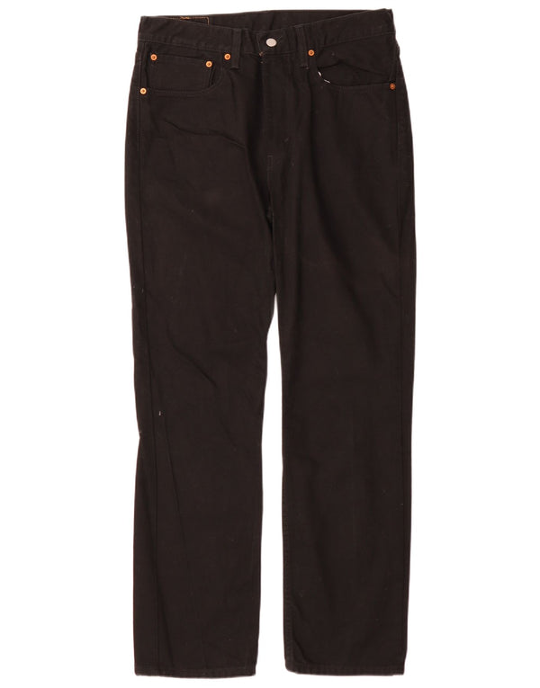 Levi's Vaqueros rectos ajustados 516 para hombre W34 L32 Algodón negro