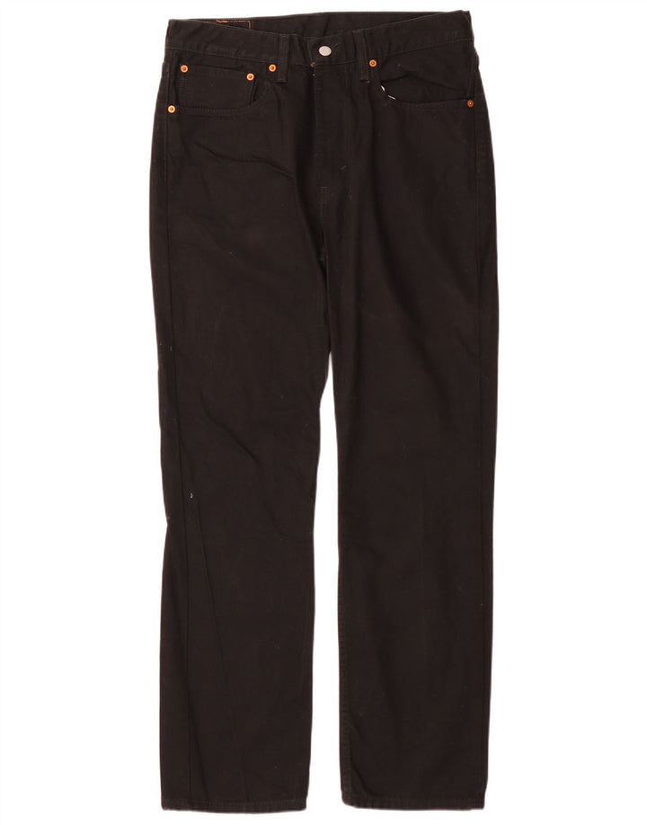 Levi's Vaqueros rectos ajustados 516 para hombre W34 L32 Algodón negro