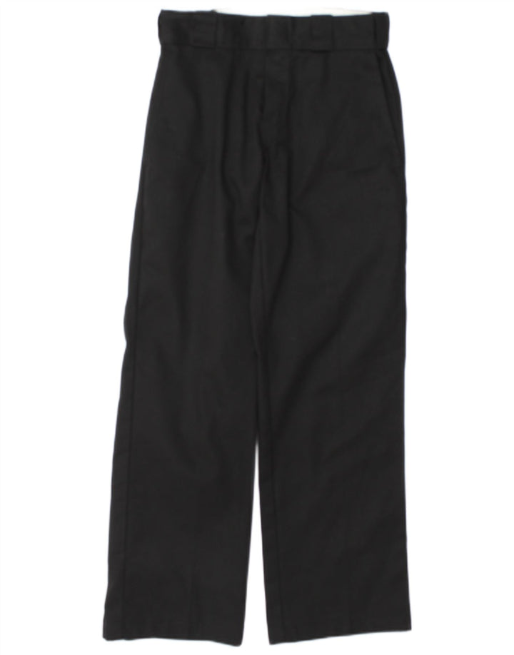 Pantalón Chino Recto Dickies Mujer W26 L28 Poliéster Negro