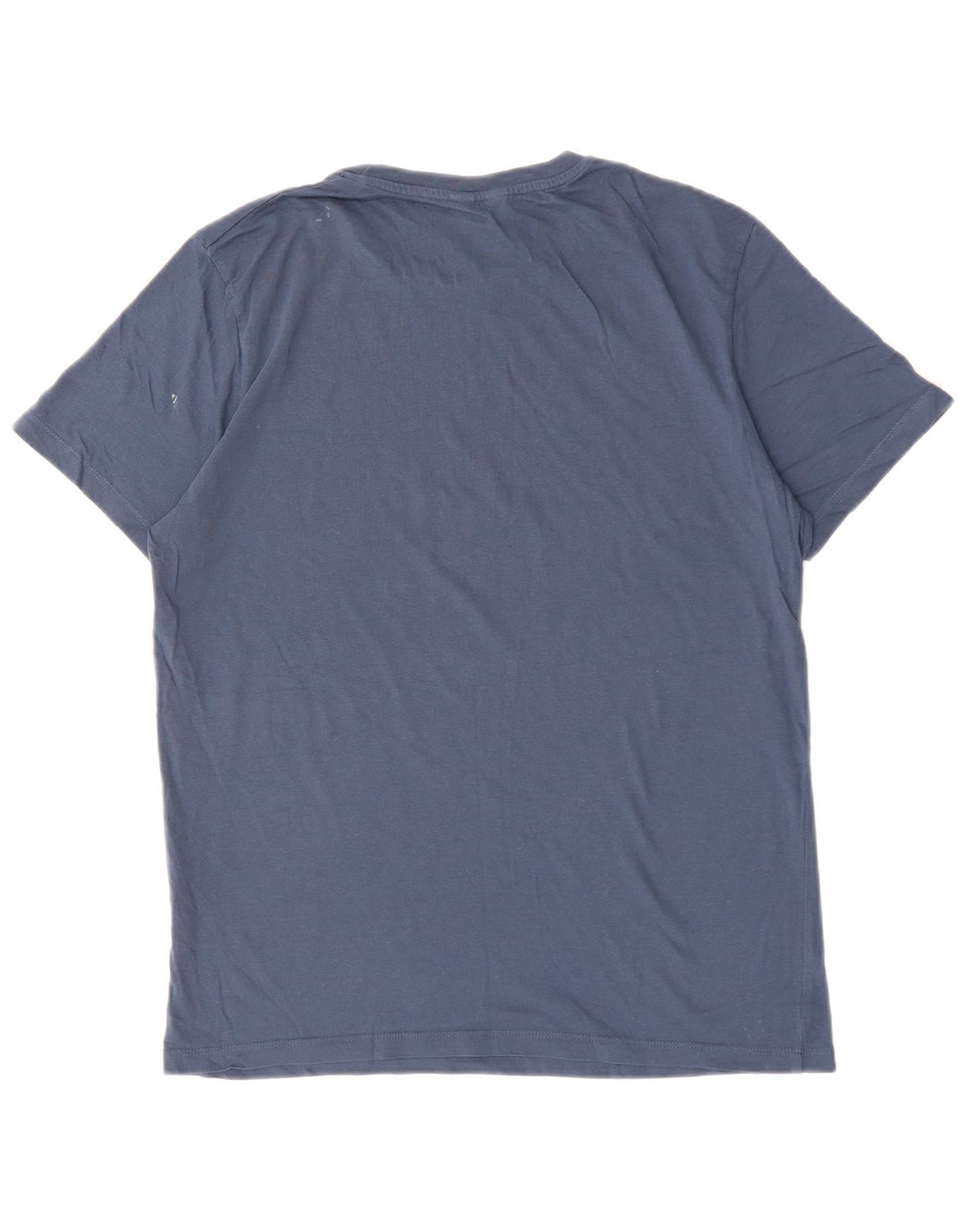 JACK & JONES Hombre Camiseta Top Medium Azul Marino Algodón