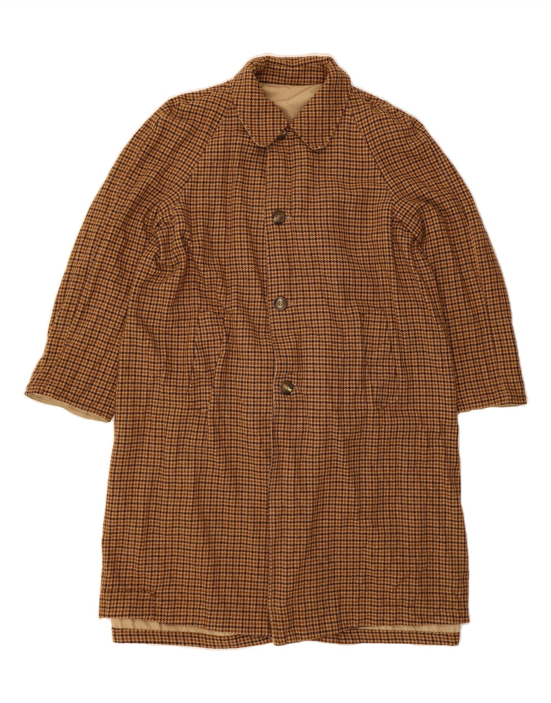 TREND IN TREVIRA Abrigo reversible para hombre UK 38 Poliéster beige medio