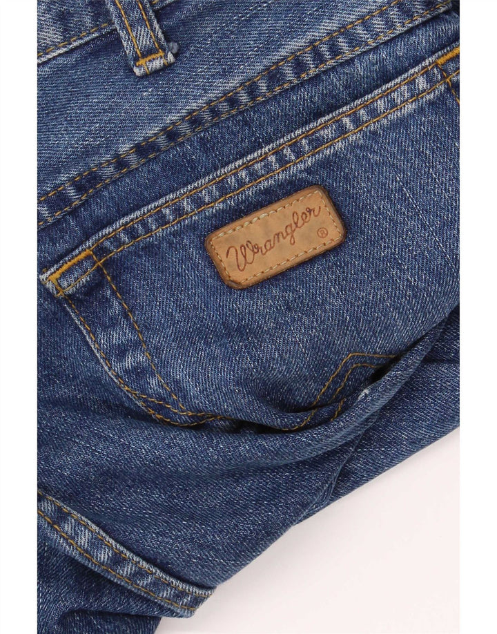 Wrangler Vaqueros rectos regulares Texas para hombre W36 L30 Algodón azul