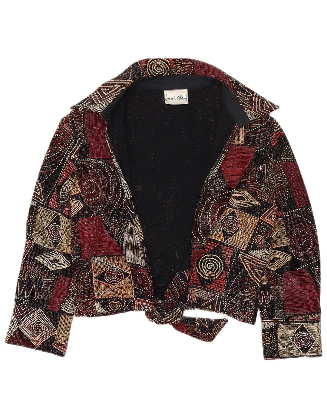 Joseph Ribkoff Chaqueta Blazer para Mujer Reino Unido 14 Grande Multicolor Geométrica