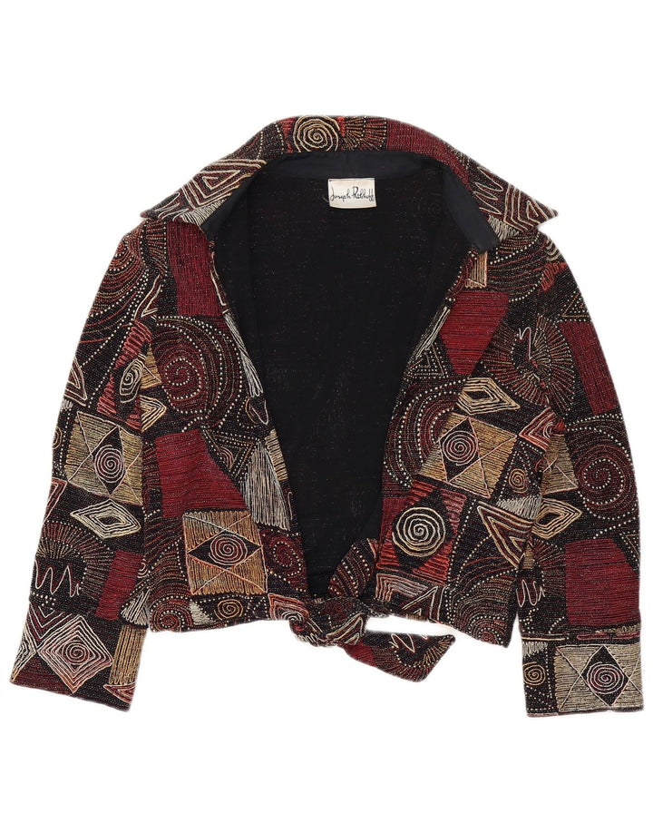 Joseph Ribkoff Chaqueta Blazer para Mujer Reino Unido 14 Grande Multicolor Geométrica