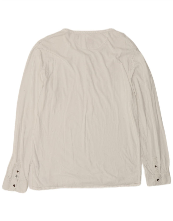 Scotch & Soda - Camiseta de manga larga para mujer, talla 40, XL, color blanco