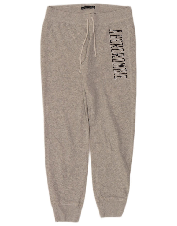 Abercrombie & Fitch Pantalones de chándal para mujer Joggers UK 10 Small Grey