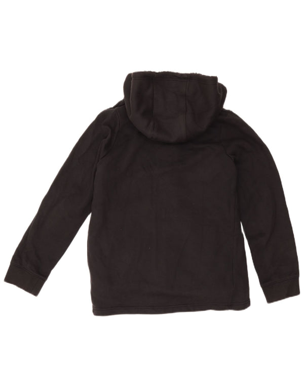 Nike Sudadera con capucha y cremallera para niñas 13-14 años XL Algodón negro