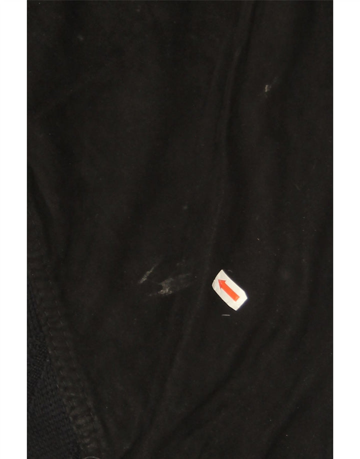 Rainbow - Jersey con cuello alto para hombre, color negro, talla grande