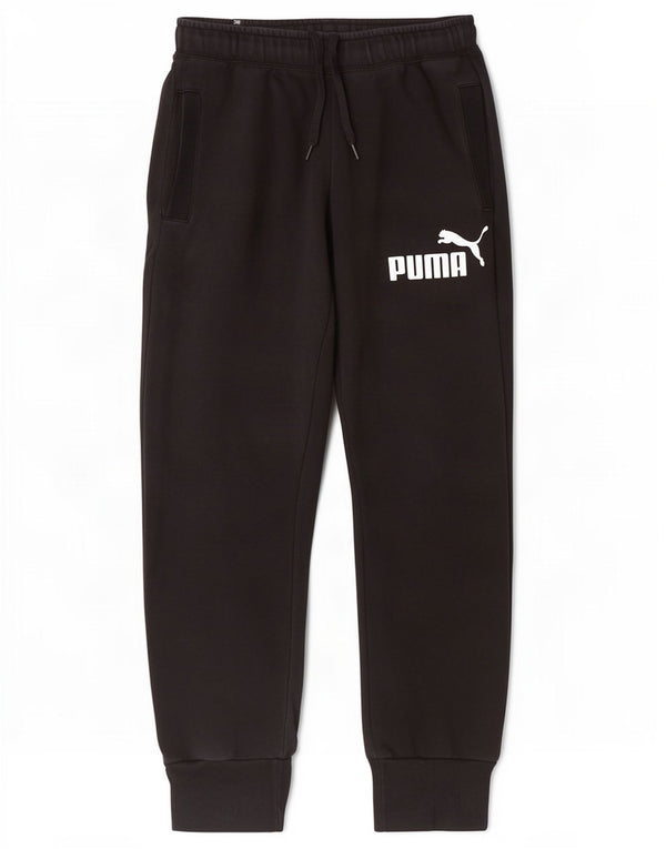 Puma Pantalones De Chándal Con Gráficos Para Hombre Joggers Small De Algodón Negro