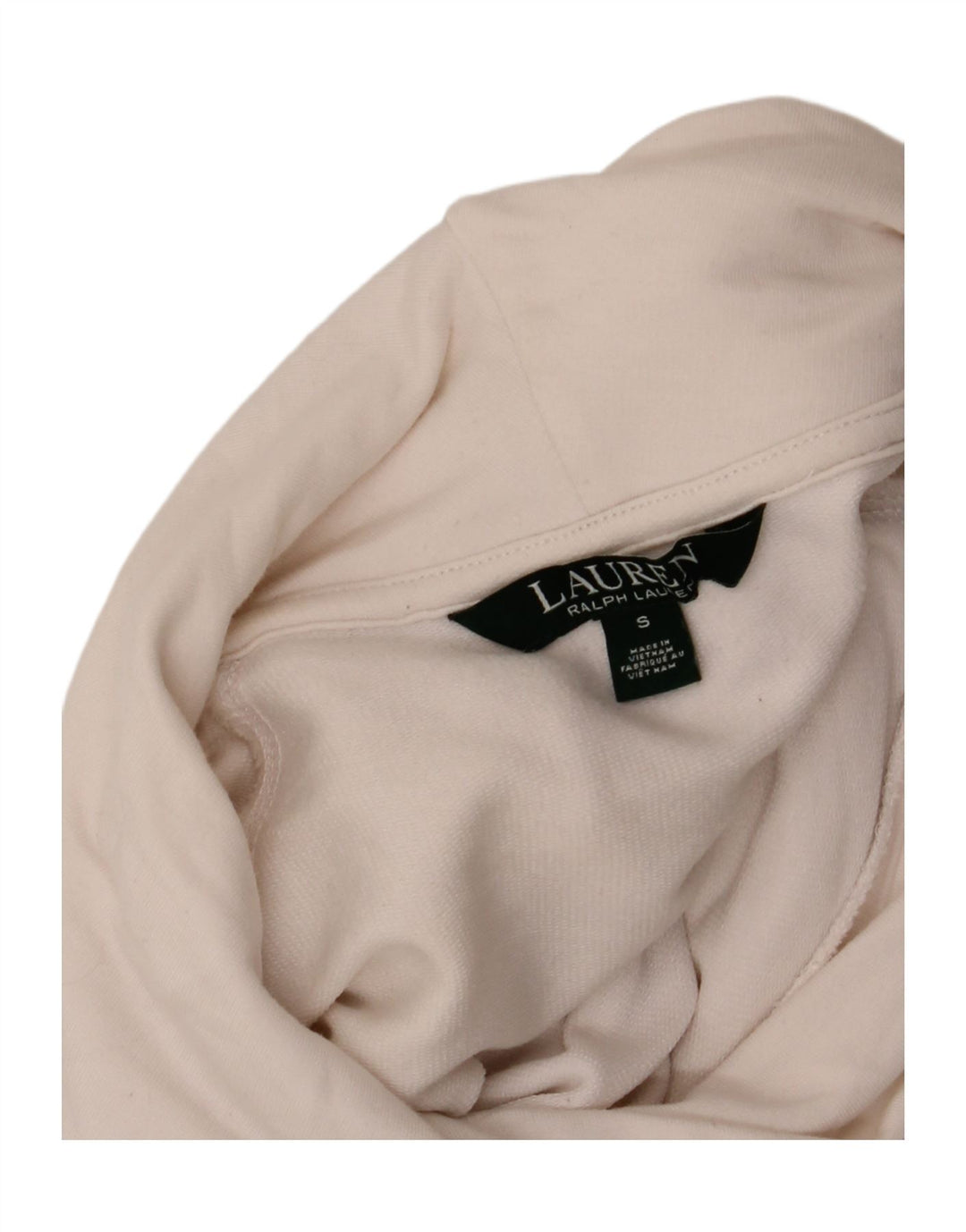 RALPH LAUREN Womens Oversized Sweatshirt Jumper UK 10 Small White Vintage Ralph Lauren and Second-Hand Ralph Lauren from Messina Hembry 